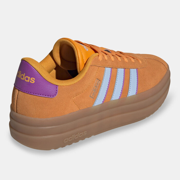 adidas Women's VL Court Bold Shoes Orange adidas Women's VL Court Bold Shoes Orange image number 2
