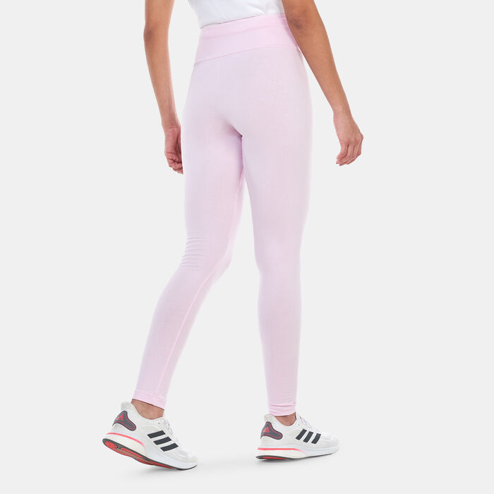 adidas Women's High-Rise Leggings Pink image number 1