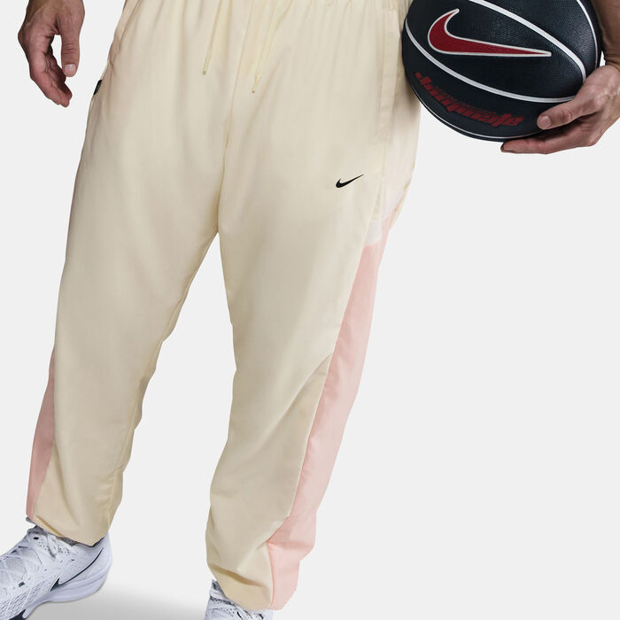 Nike Men's Icon Dri-FIT Basketball Pants Ivory Nike Men's Icon Dri-FIT Basketball Pants Ivory image number 4