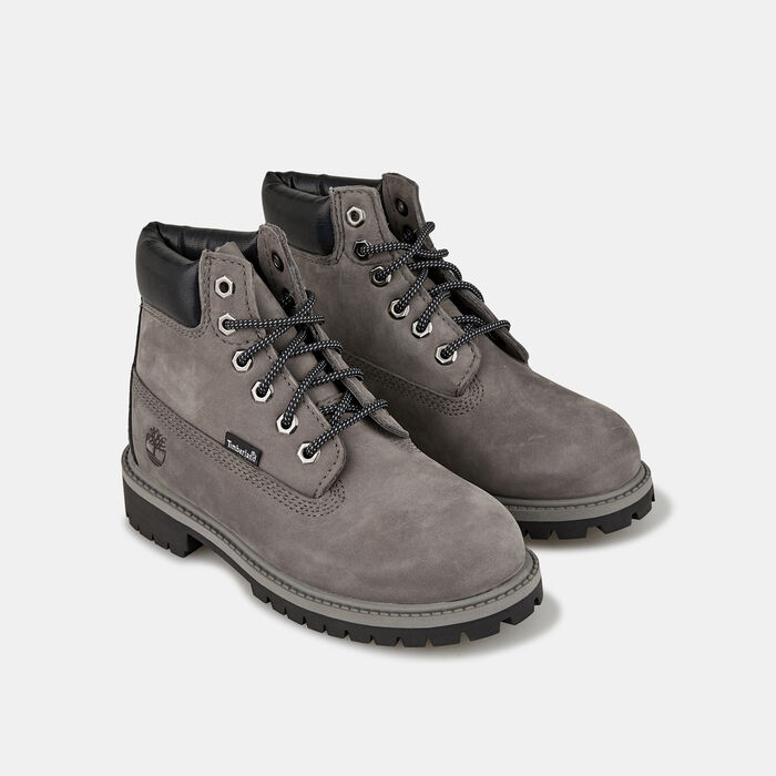 Timberland Kids' 6 Inch Premium Boot Grey Timberland Kids' 6 Inch Premium Boot Grey image number 1