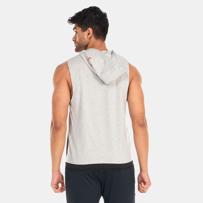 SQUATWOLF Men's Code Hooded Tank Grey SQUATWOLF Men's Code Hooded Tank Grey image number 1