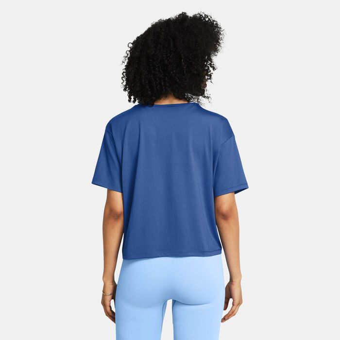 Under Armour Women's UA Motion T-Shirt Blue Under Armour Women's UA Motion T-Shirt Blue image number 1