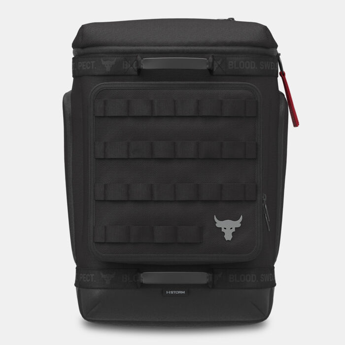 Under Armour Project Rock Pro Box Backpack Black image number 0