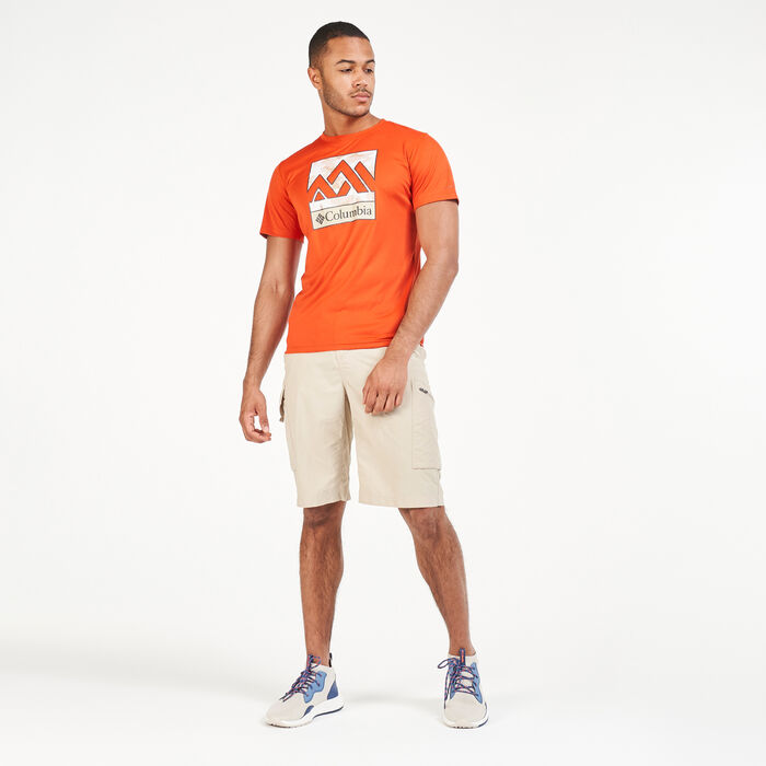 Columbia Men's Zero Rules Graphic T-Shirt Orange Columbia Men's Zero Rules Graphic T-Shirt Orange image number 2