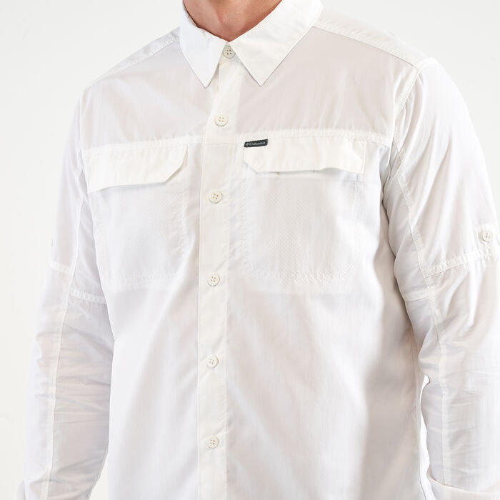 Columbia Men's Silver Ridge™ 2.0 Long Sleeve Shirt White Columbia Men's Silver Ridge™ 2.0 Long Sleeve Shirt White image number 3