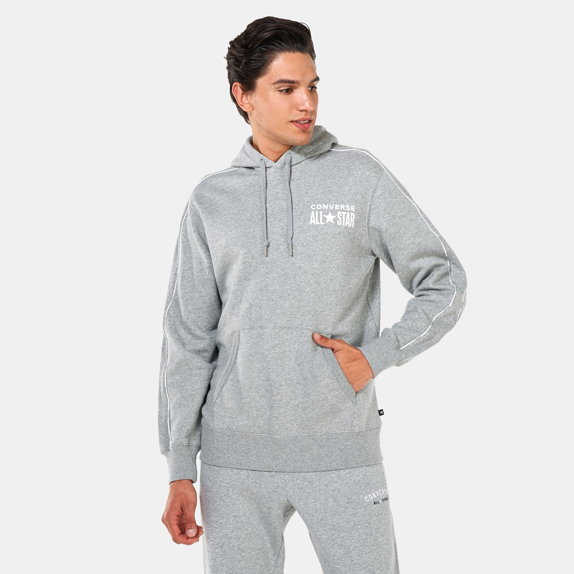 Converse all star hoodie hot sale mens