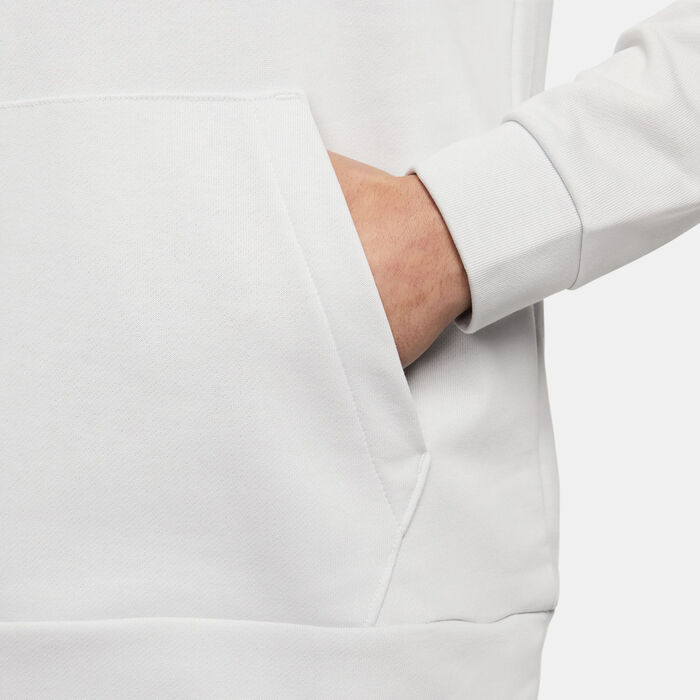 Nike Men's Dri-FIT Hooded Fitness Hoodie Ivory image number 3