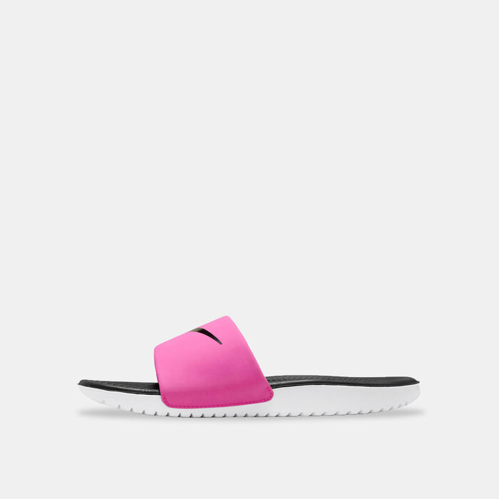 Nike Kids' Kawa Slides Pink image number 2