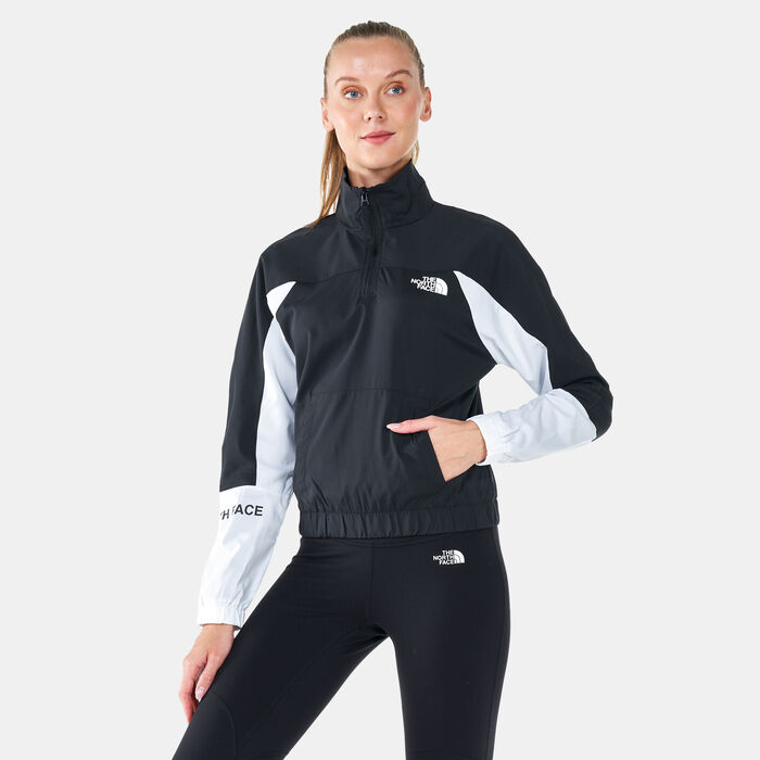 The North Face Women's Windbreaker Jacket Black The North Face Women's Windbreaker Jacket Black image number 0