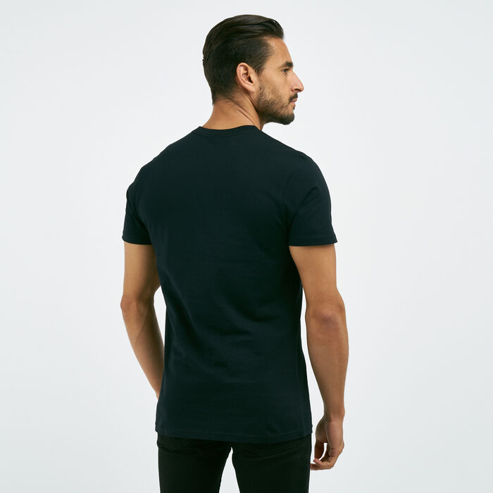Vans Men's Off The Wall T-Shirt Black Vans Men's Off The Wall T-Shirt Black image number 1