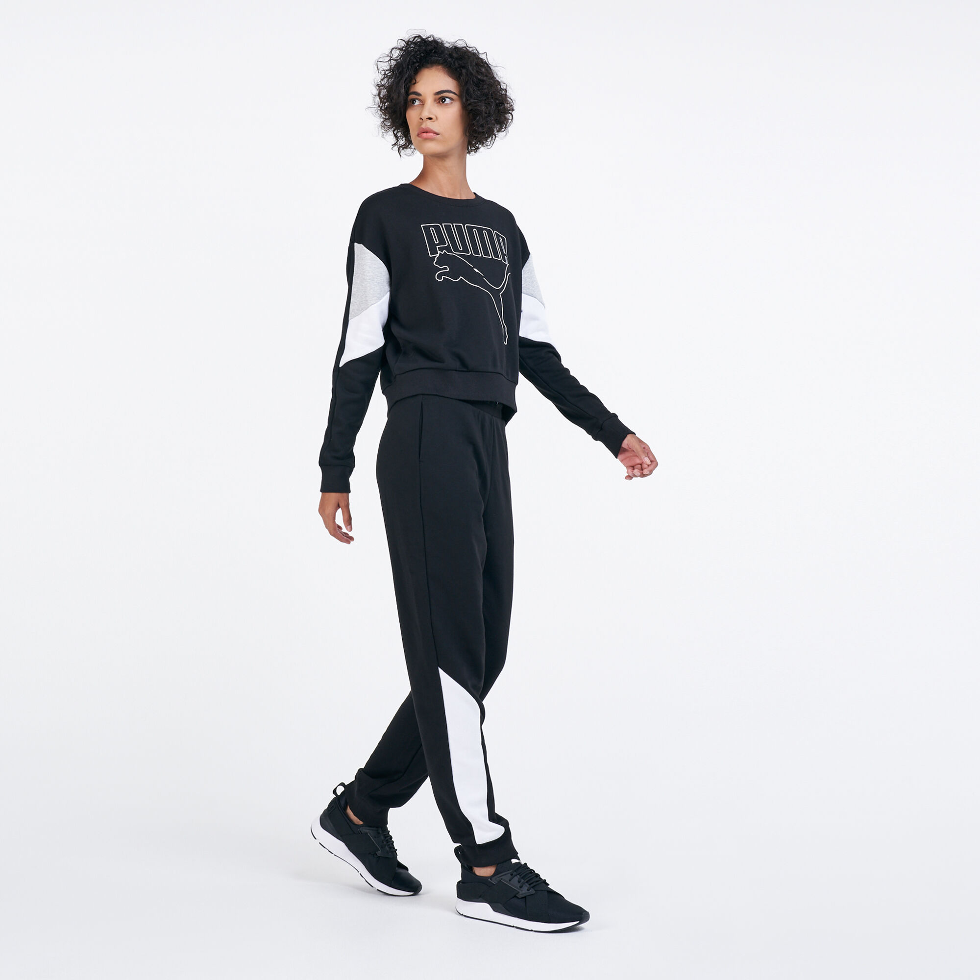 Buy Puma Women s Rebel Sweatpants Black in KSA SSS