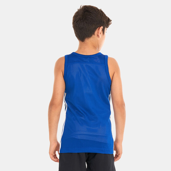 adidas Kids' 3G Speed Reversible Jersey Blue image number 1