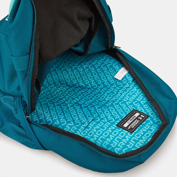 Under Armour Hustle Lite Backpack Green Under Armour Hustle Lite Backpack Green image number 3