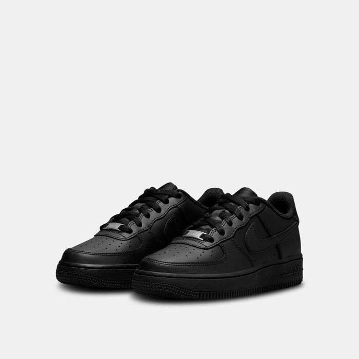 Nike Kids' Air Force 1 LE Shoes Black Nike Kids' Air Force 1 LE Shoes Black image number 1