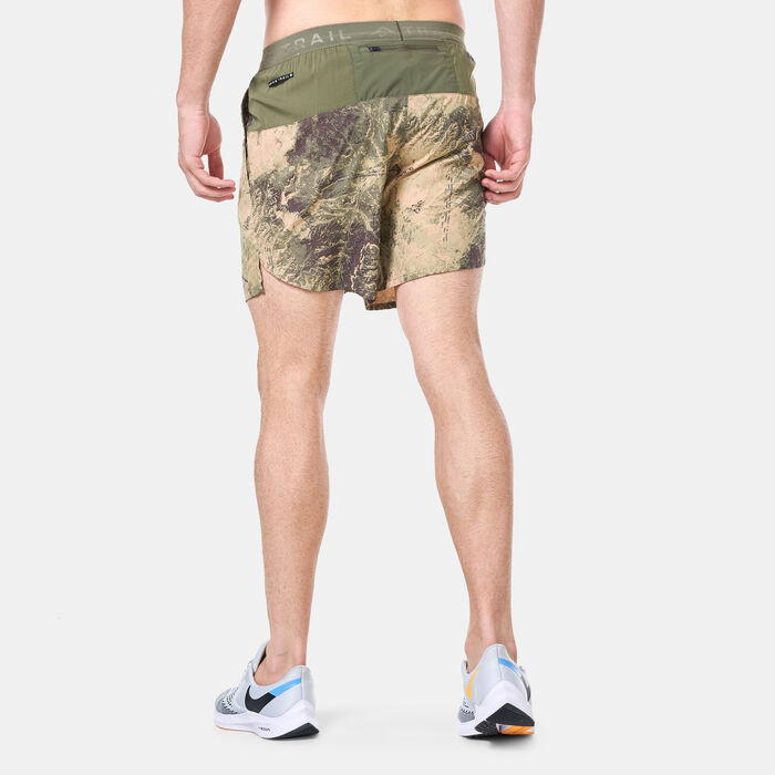 Nike Men's Dri-FIT Brief-Lined Running Shorts Green Nike Men's Dri-FIT Brief-Lined Running Shorts Green image number 1