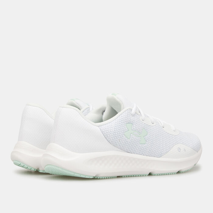 Under Armour Women's UA Charged Pursuit 3 Twist Running Shoe White Under Armour Women's UA Charged Pursuit 3 Twist Running Shoe White image number 3