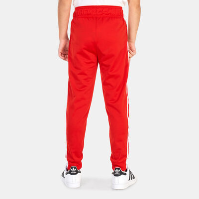 adidas Originals Kids' Adicolor SST Track Pants Red adidas Originals Kids' Adicolor SST Track Pants Red