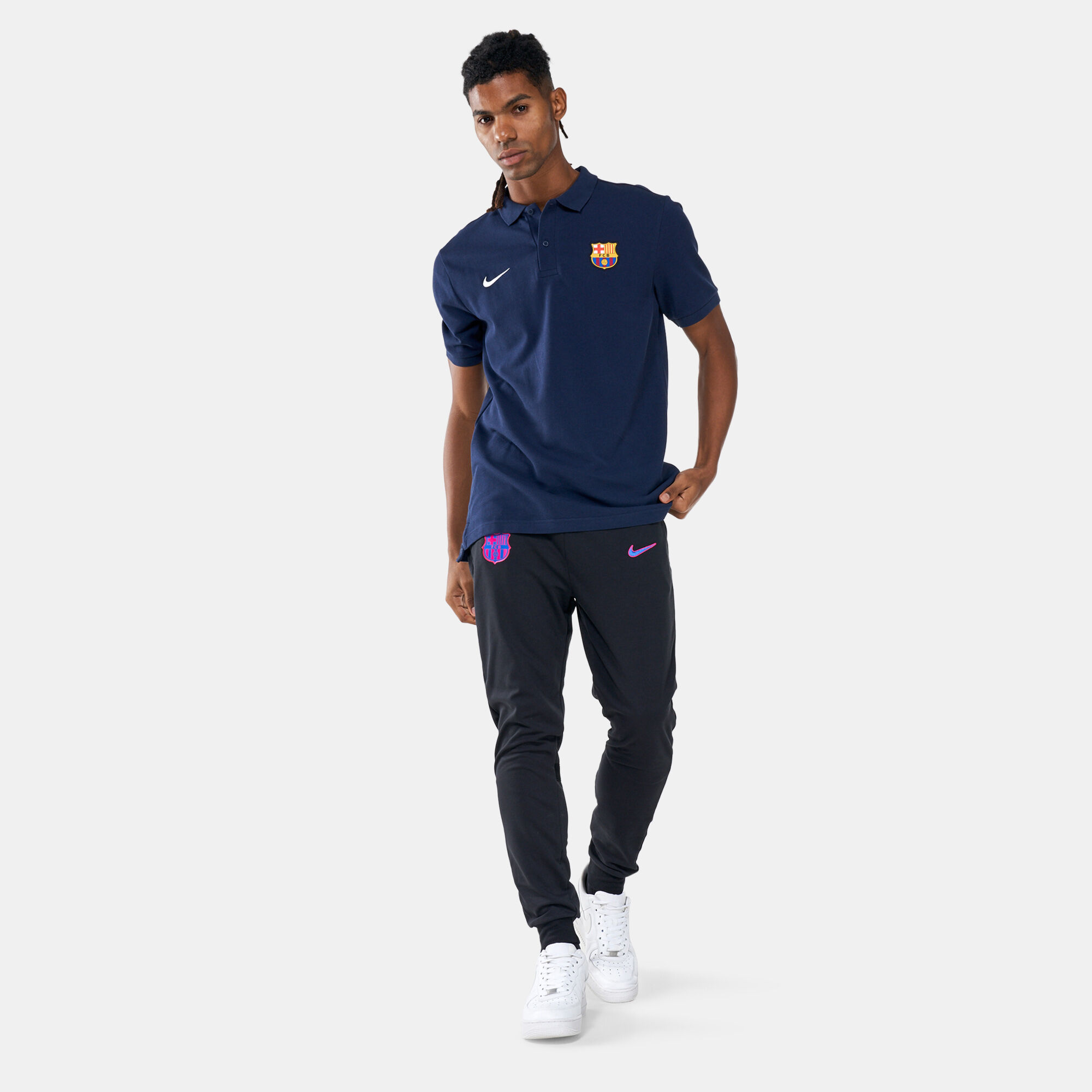 Men s Sportswear F.C. Barcelona Polo T Shirt Blue Nike in KSA SSS