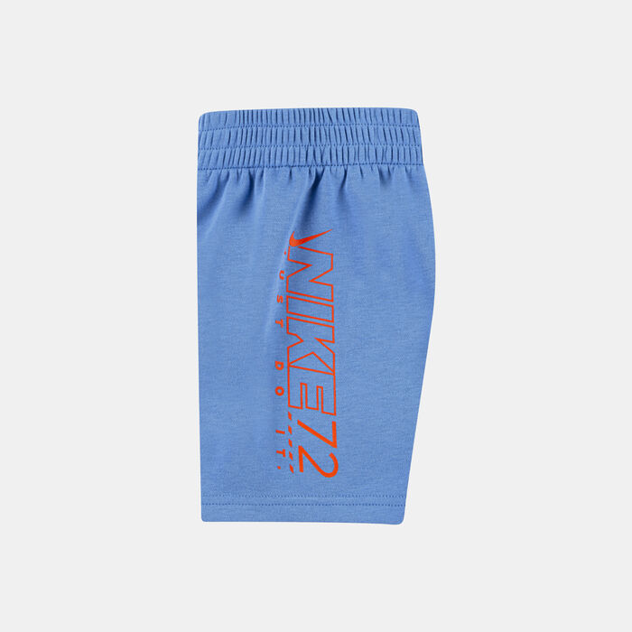 Nike Kids' Rhymthm T-Shirt and Shorts Set Blue Nike Kids' Rhymthm T-Shirt and Shorts Set Blue image number 2