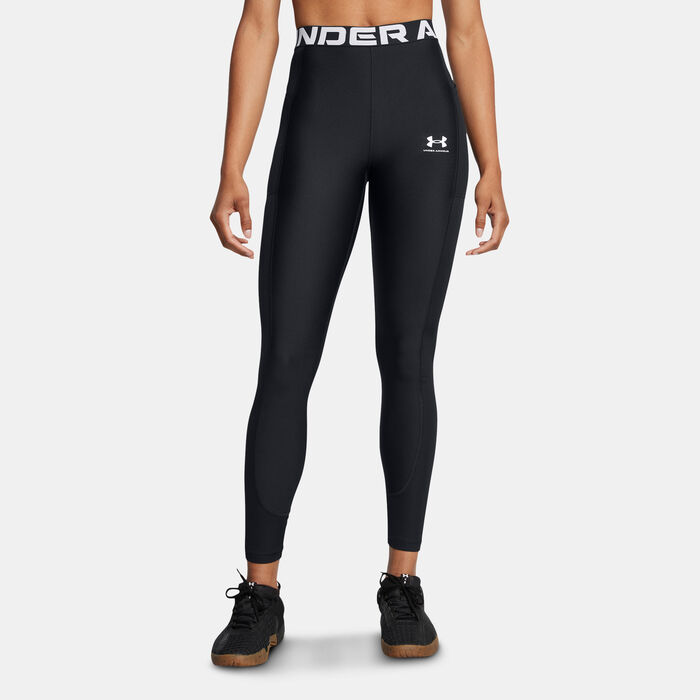 Under Armour Women's HeatGear Training Leggings Black image number 0