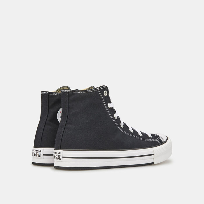 Converse Kids' All Star Lift High Platform Unisex Shoe Black Converse Kids' All Star Lift High Platform Unisex Shoe Black image number 2