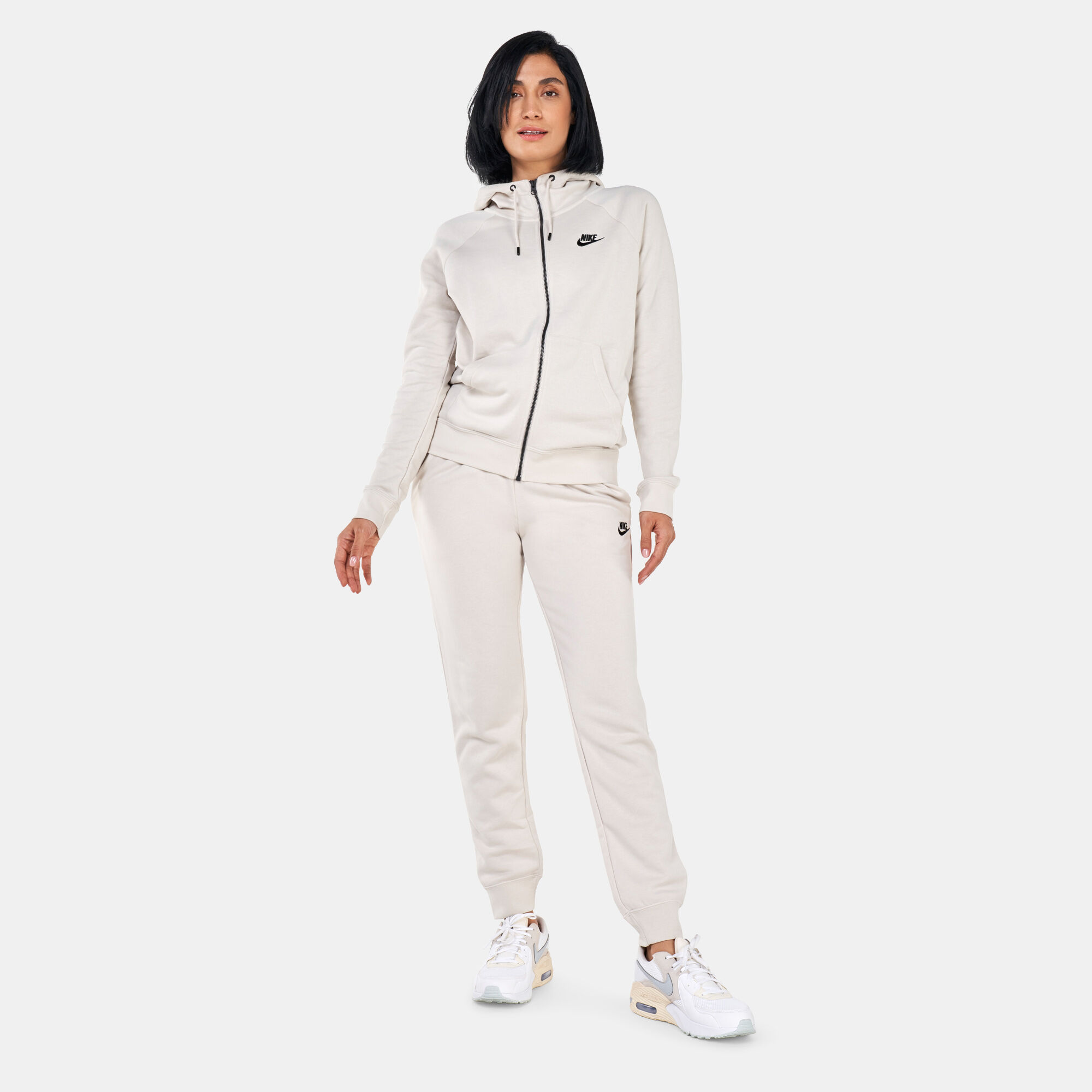 White nike tracksuit womens discount