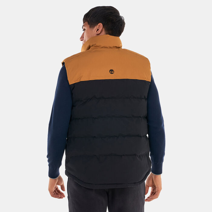 Timberland Men's Welch Mountain Puffer Vest Black Timberland Men's Welch Mountain Puffer Vest Black image number 1