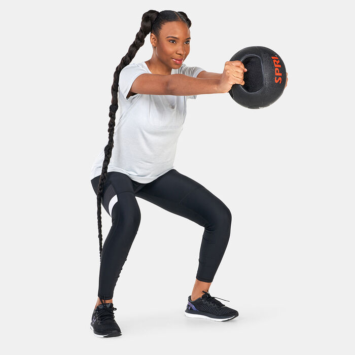 Under Armour Women's Armour Mesh Panel Leggings Black Under Armour Women's Armour Mesh Panel Leggings Black image number 2