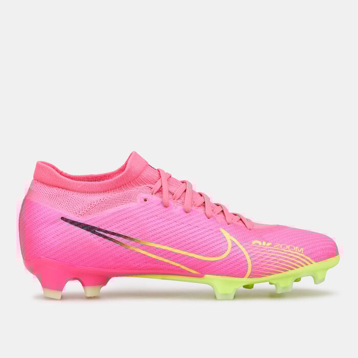 Nike Men's Mercurial Vapor 15 Pro Firm-Ground Football Shoes Pink image number 0