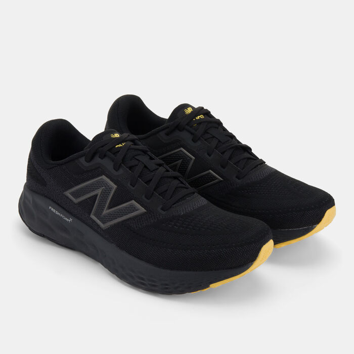 New Balance Men's Fresh Foam X EVOZ v3 Running Shoes Black New Balance Men's Fresh Foam X EVOZ v3 Running Shoes Black image number 1