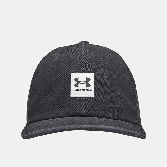 Under Armour Mens UA Branded Snapback Cap Black image number 0