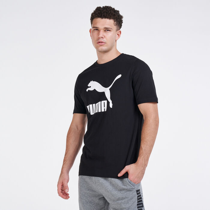 Puma Logo -SSS in Black Buy KSA T-Shirt Men\'s Classics