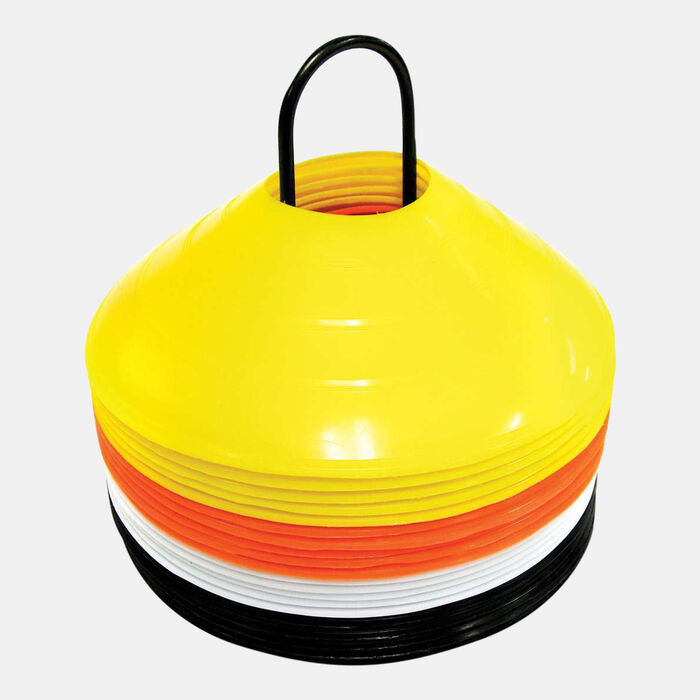 SKLZ 20-Pack Agility Cone Set Multi-Color SKLZ 20-Pack Agility Cone Set Multi-Color image number 0