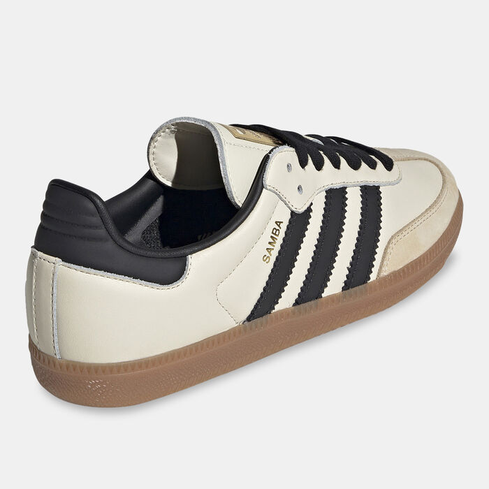 adidas Originals Women's Samba OG Shoes Beige adidas Originals Women's Samba OG Shoes Beige image number 2