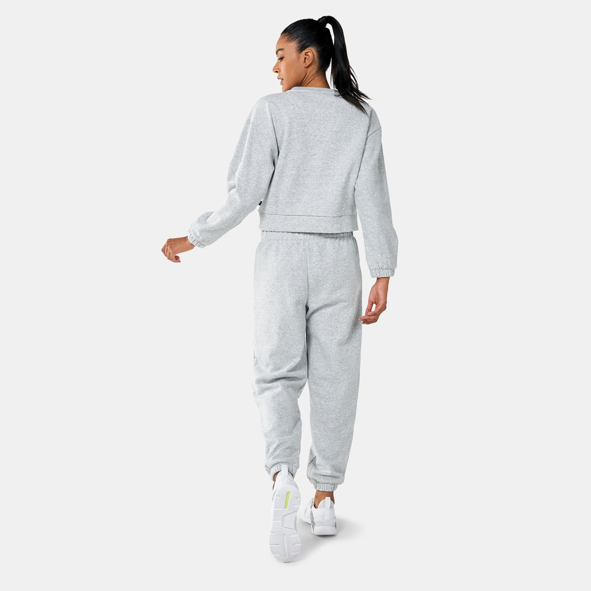 Womens grey puma tracksuit sale