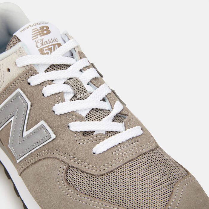 New Balance Men's 574 Shoes Grey New Balance Men's 574 Shoes Grey image number 4
