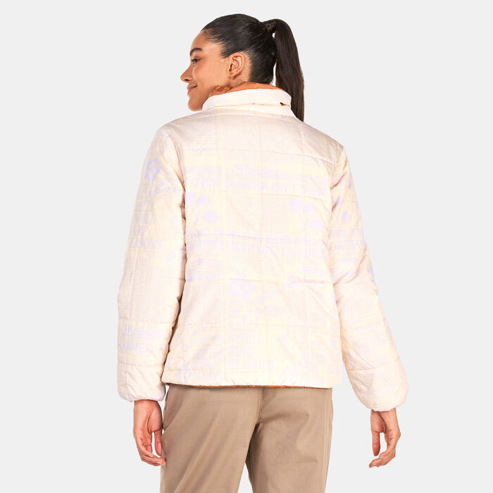 Vans Women's x EM on Holiday Reversible Foundry Jacket Multi-Color Vans Women's x EM on Holiday Reversible Foundry Jacket Multi-Color image number 1