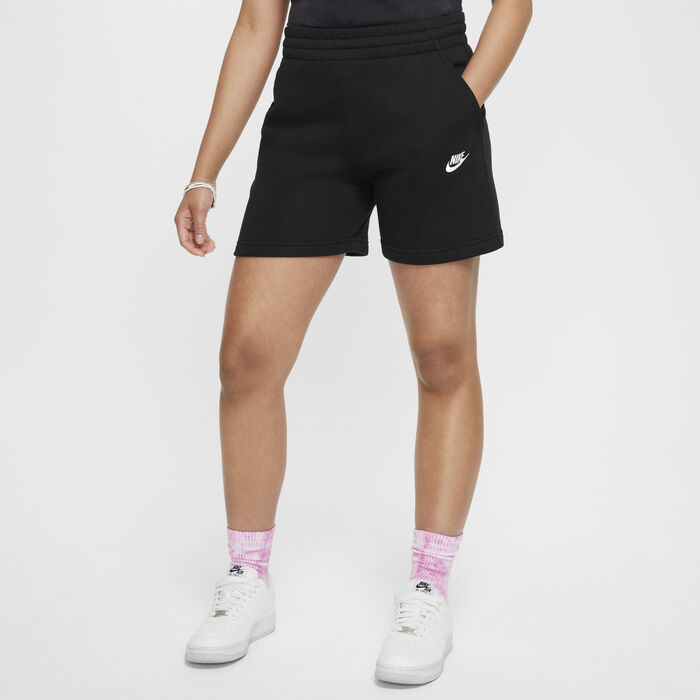 Nike Kids' Sportswear Club Fleece Shorts Black Nike Kids' Sportswear Club Fleece Shorts Black image number 0