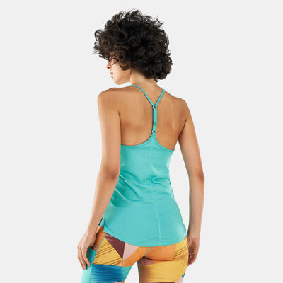 Nike Women's Dri-FIT One Elastika Tank Top Green