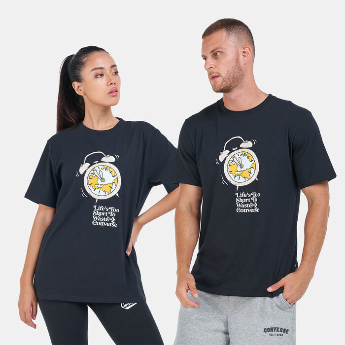 Converse Renew T-Shirt Black Converse Renew T-Shirt Black image number 0