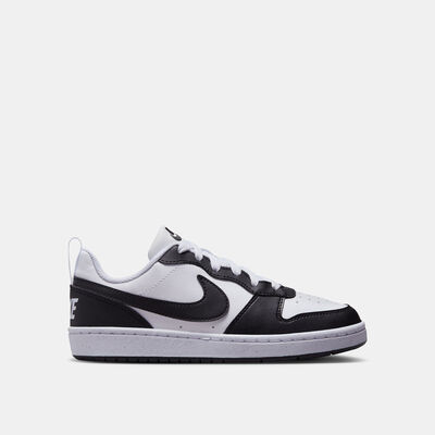 Nike Kids' Court Borough Low Recraft Shoes Black Nike Kids' Court Borough Low Recraft Shoes Black