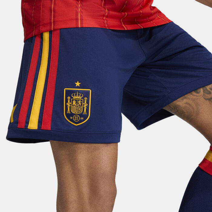adidas Men's Spain 2026 Home Replica Football Shorts Blue image number 7
