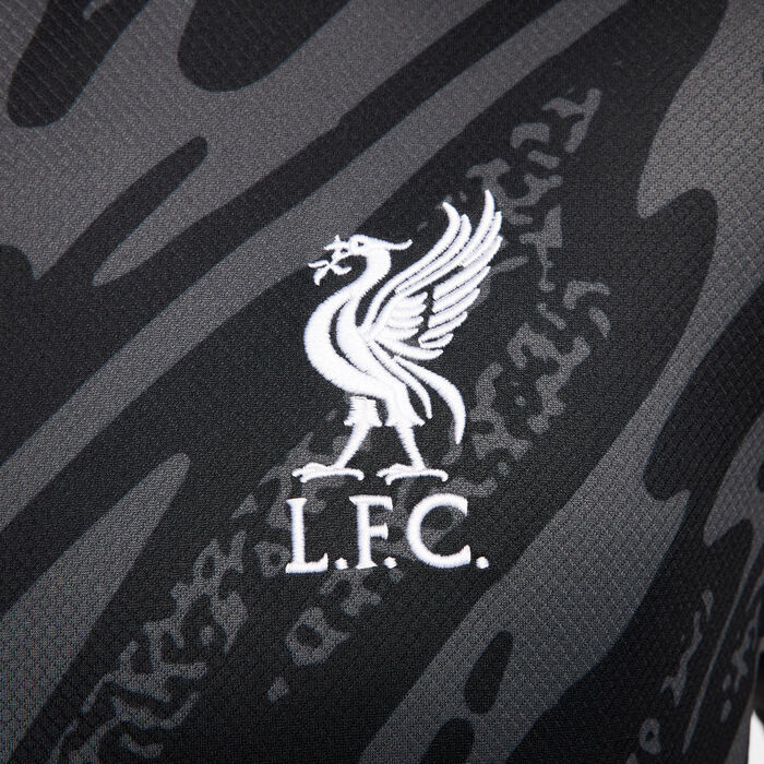 Nike Men's Liverpool 24/25 Goalkeeper Replica Football Jersey Black Nike Men's Liverpool 24/25 Goalkeeper Replica Football Jersey Black image number 4