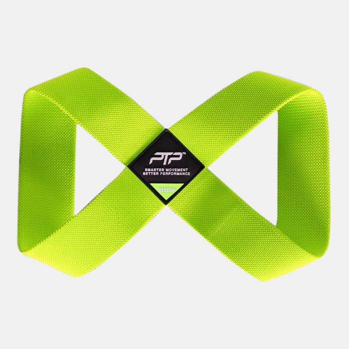 PTP Yoga 8Loop Strap (Medium) Green PTP Yoga 8Loop Strap (Medium) Green image number 0
