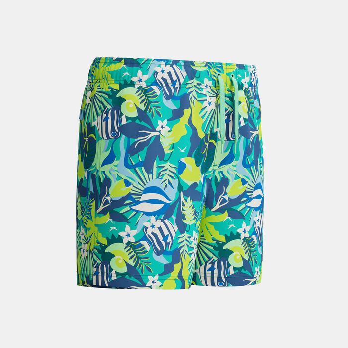 Speedo Kids' Digi Printed Swimming Shorts Green Speedo Kids' Digi Printed Swimming Shorts Green image number 2