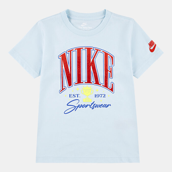 Nike Kids' Ace Arch T-Shirt Blue Nike Kids' Ace Arch T-Shirt Blue image number 0