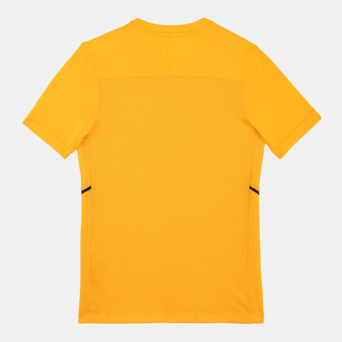 Nike Kids' Erling Haaland Dri-FIT Academy 25 Football Top yellow Nike Kids' Erling Haaland Dri-FIT Academy 25 Football Top yellow image number 1