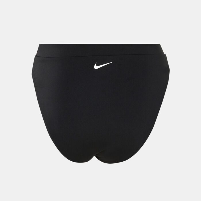 Nike Swim Women's Essential Swim Bottom Black Nike Swim Women's Essential Swim Bottom Black image number 1