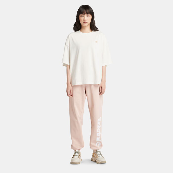 Timberland Women's Oversized T-Shirt White Timberland Women's Oversized T-Shirt White image number 2