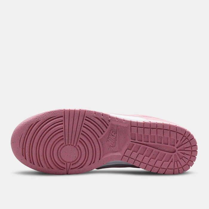 Nike Women's Dunk Low Shoes Pink Nike Women's Dunk Low Shoes Pink image number 3